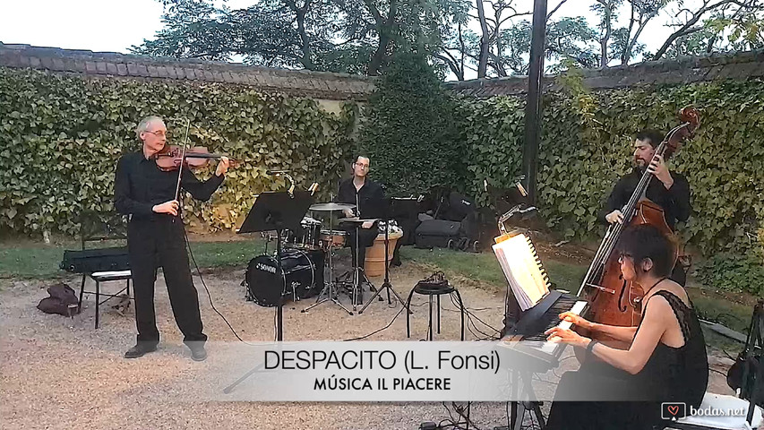 Despacito (L. Fonsi) - Violín, piano, batería y contrabajo