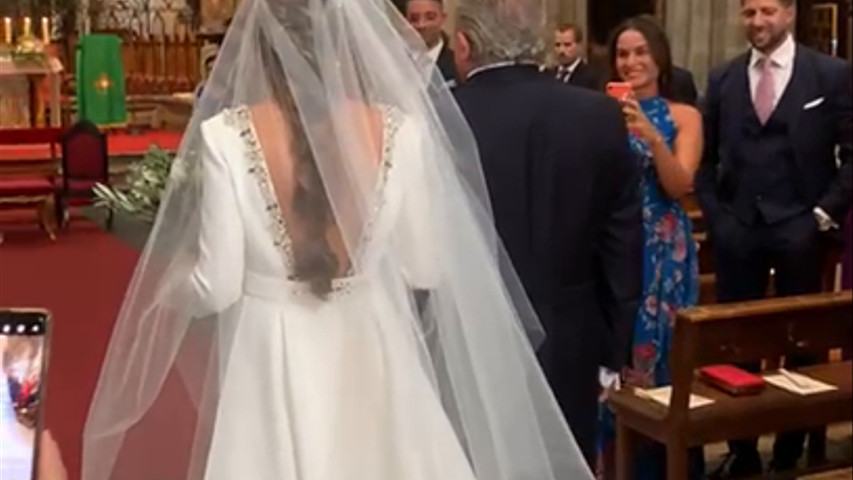 Vestido de novia a medida
