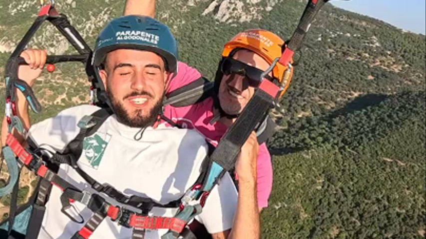 ACTIVIDAD DE PARAPENTE EN ALGODONALES