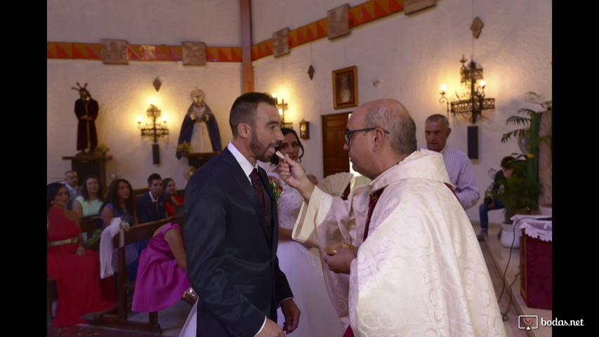 1 minuto de la boda de Rosi y Ramón 