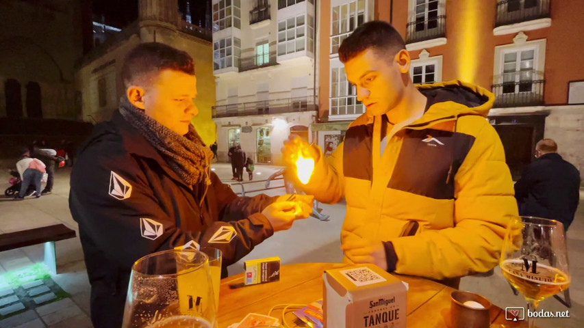 Magia callejera por Burgos