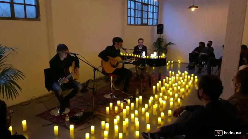 Pop del Arte, acústico a la luz de las velas