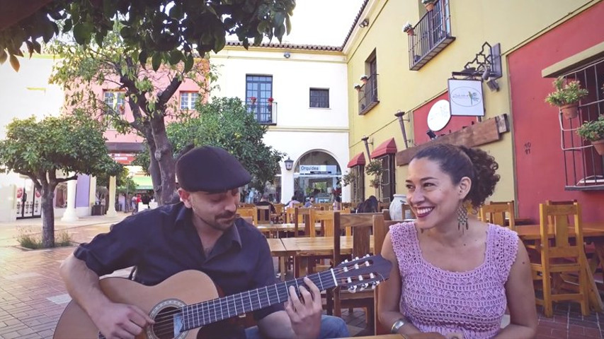 Fernanda Tássia y Quim Ramos: "E vamos a luta" Gonzaguinha live the live