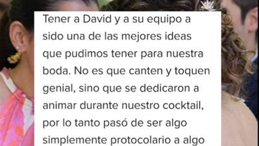 Coctel boda