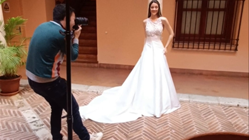 Shooting con Miss Mundo Málaga