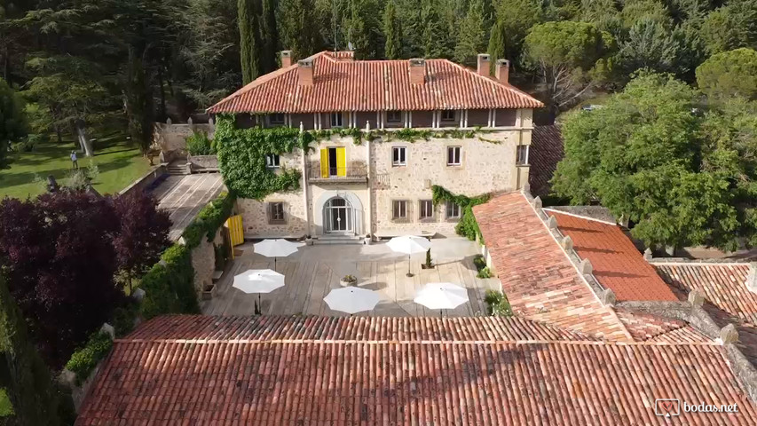 Vista de la casa principal