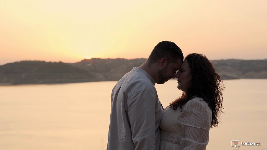Atardecer épico en el Castillo de Almodóvar y Pantano de La Breña - Preboda de NOELIA & FRAN