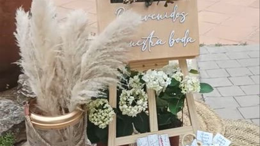 Decoración boda Nieves 
