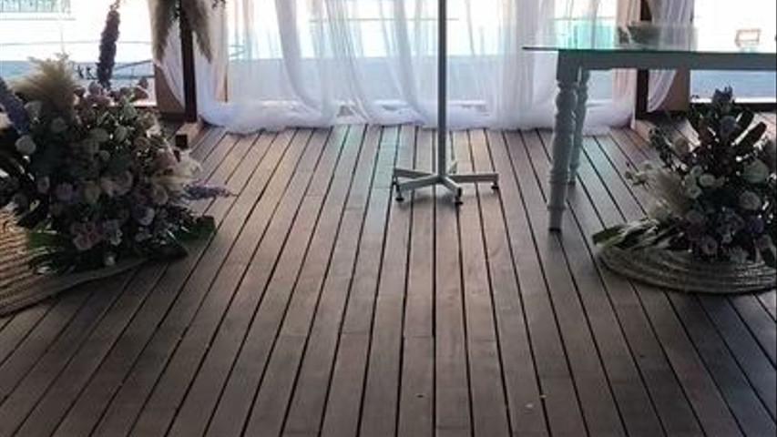 Decoración boda en el Romedal 