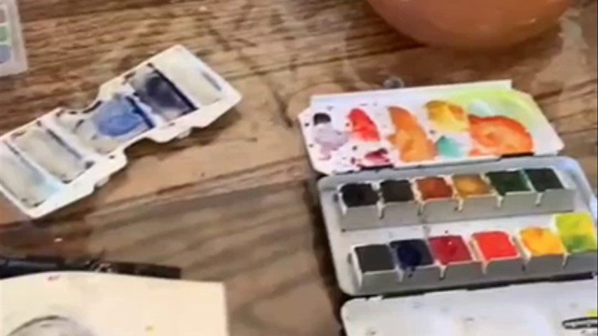 Así creamos magia: pintura en vivo de acuarelas en bodas