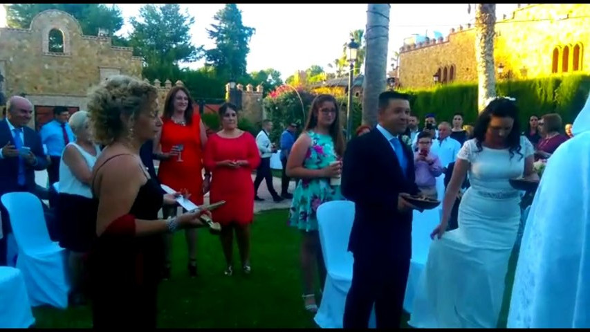 La entrada de la novia