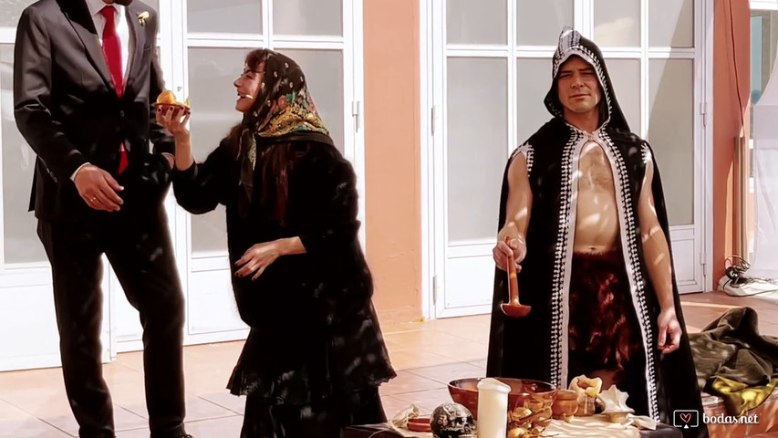 Queimada para bodas 