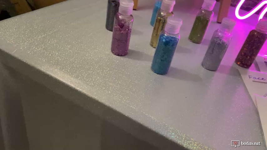 Mesa de glitter