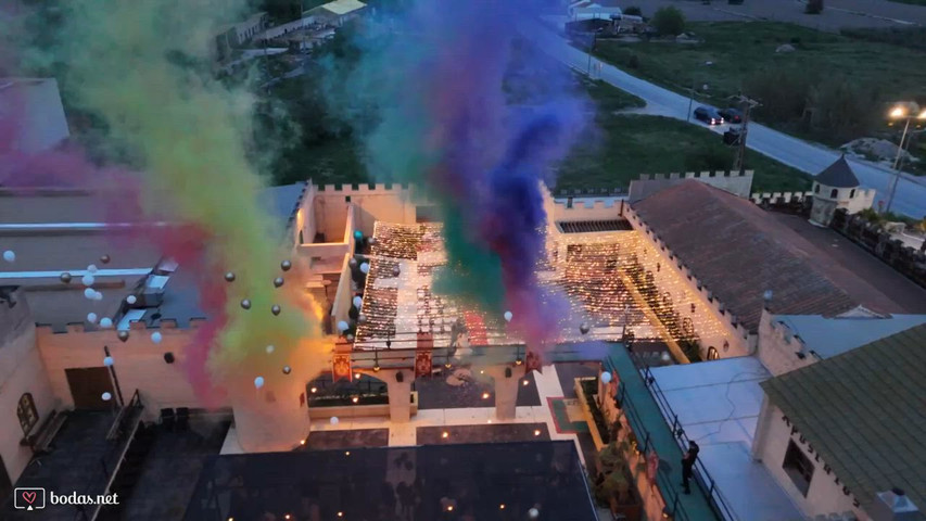 Humo de colores en nuestra pasarela