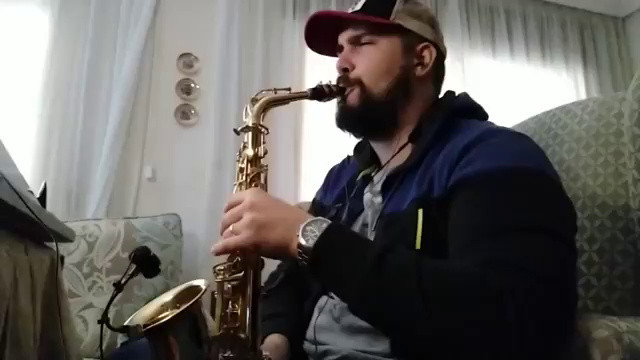 Titanium - David Guetta ft Sia (Alto sax cover Nico Peinado)