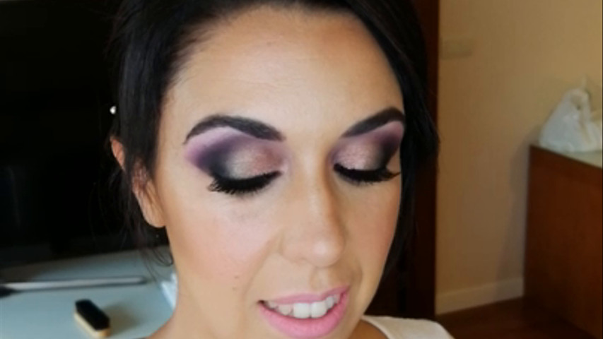 Maquillaje de ojos marcados