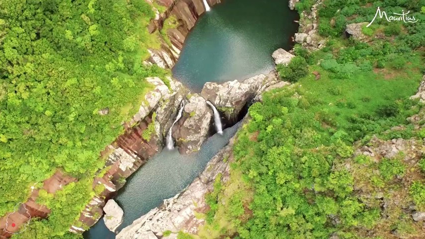 Mauritius seen from above con Only Dreams Viajes