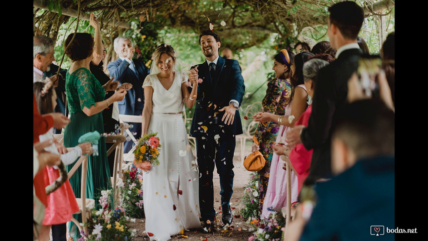 Boda de Isa y Roi en Pazo de Bentraces 2022