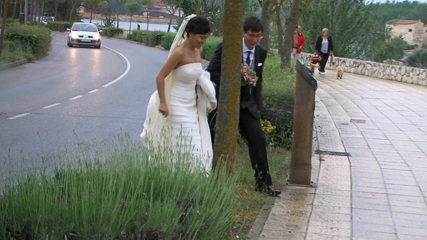 Víctor y María, fragmento del resumen de la boda