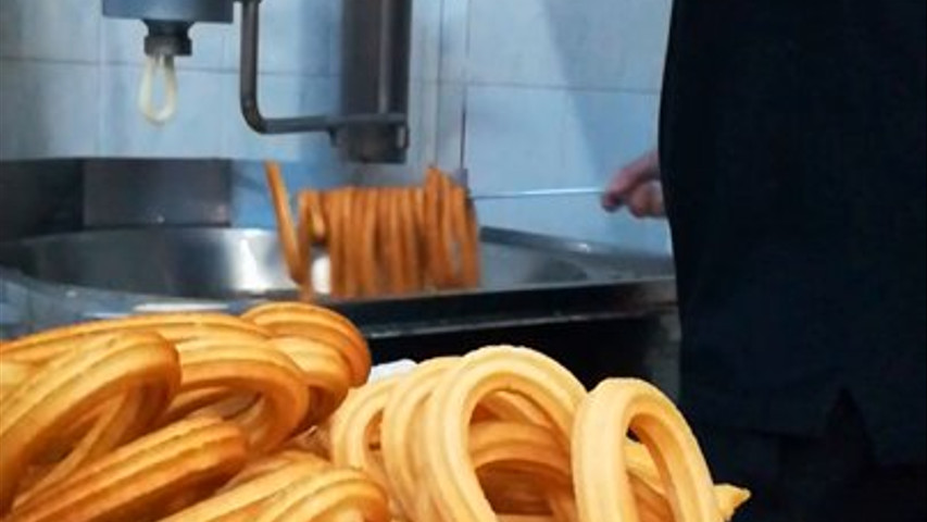 Así son nuestro churros, ¡siempre recién hechos!