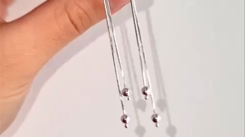 Pendientes plata ley 925