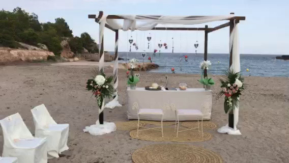 Boda en la playa