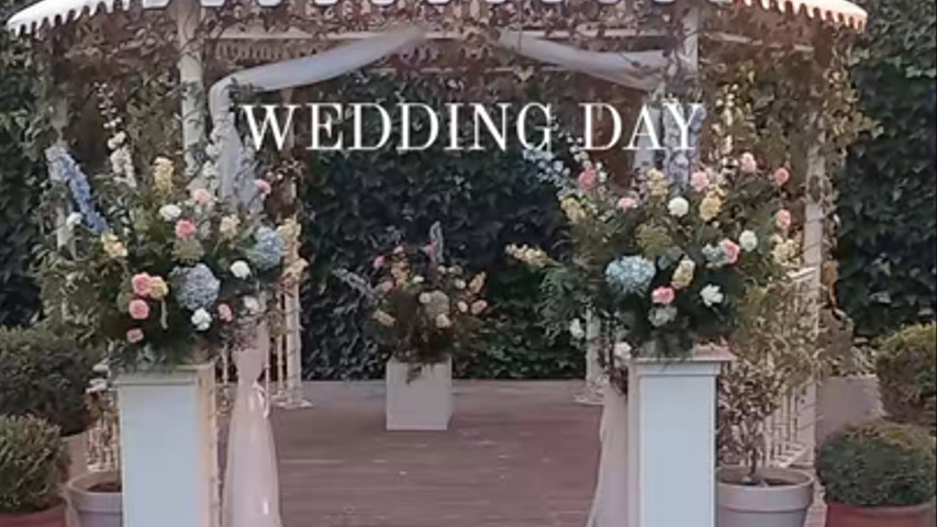 Decoración de ceremonia