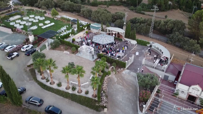 Santa María Catering desde el aire