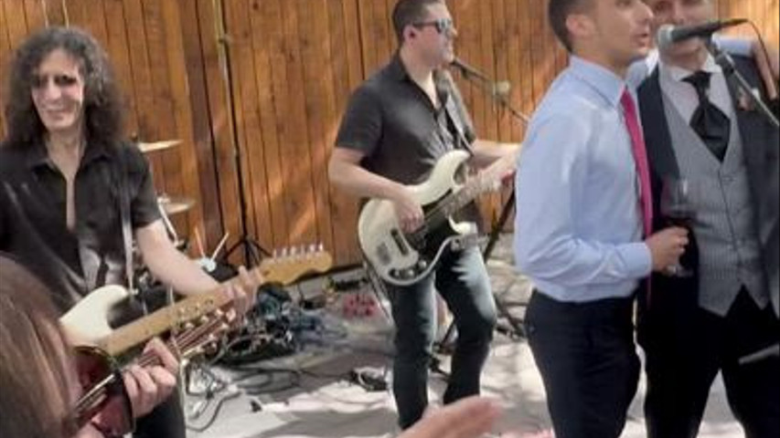 Cuando toda la boda acaba formando parte del concierto 