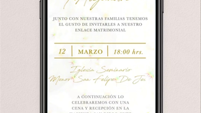 Vídeo- invitación