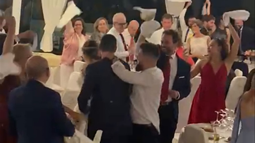 Entrada de los novios