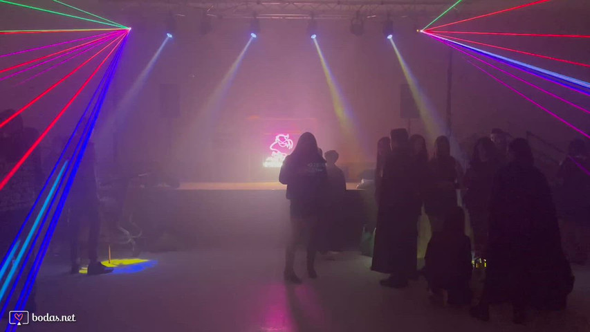 Montaje con laseres