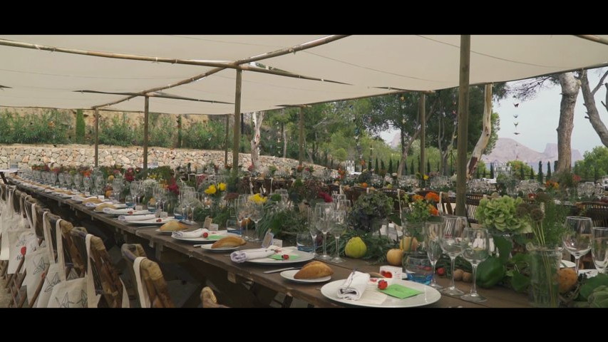 Preparativos de una boda en Marques Montemolar