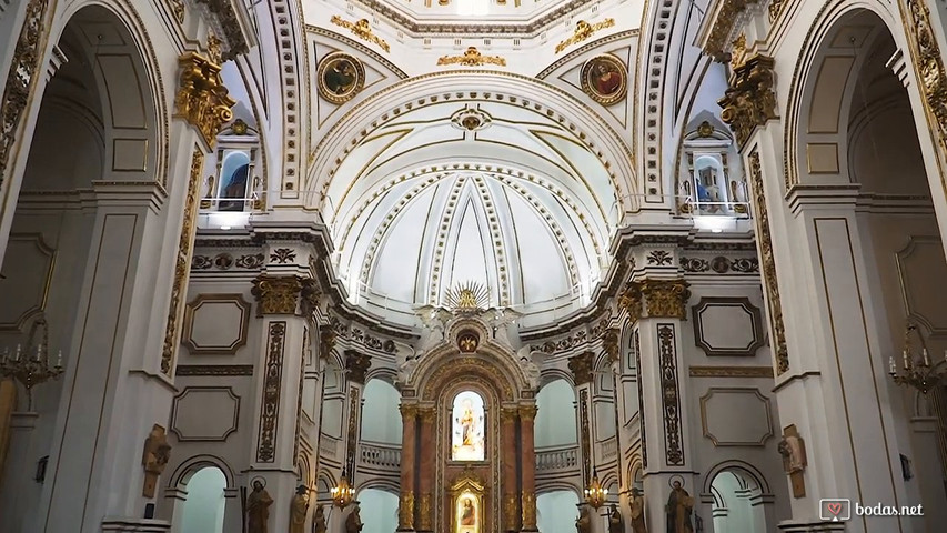 Boda de Noelia y Luís en la Iglesia de Altea