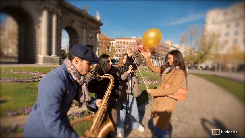 Saxofonista en Madrid | Bodas y celebraciones