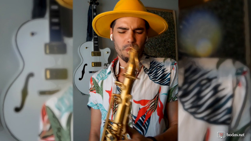 Saxofonista en Madrid