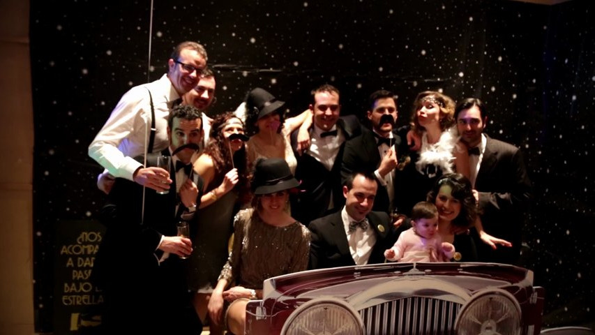 Boda de Martín y Mamen. Años 20 - Great Gatsby Wedding