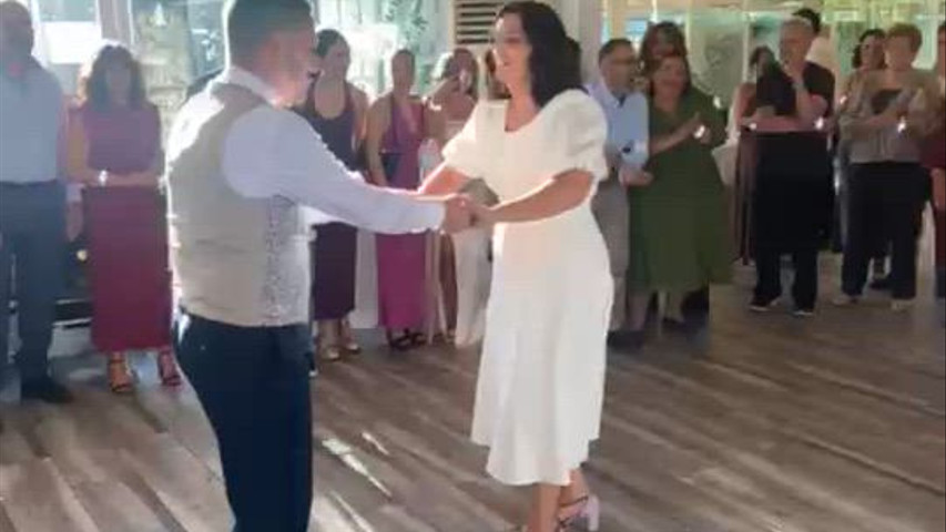 the time of my life + bachata: Verónica y Ángel