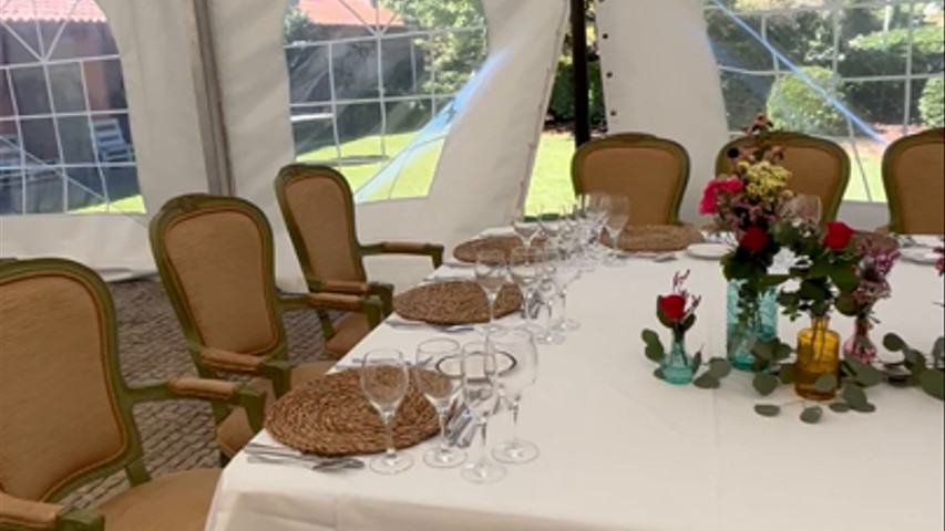 Diseño de mesa nupcial 