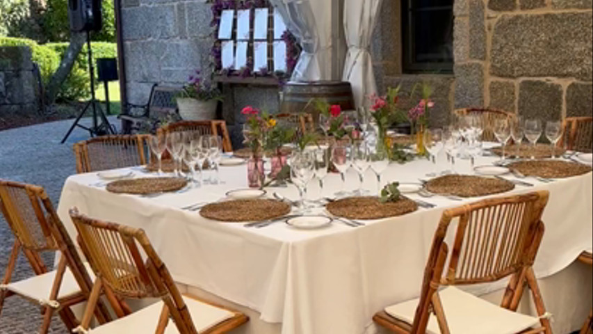Diseño de mesas y comedores de boda