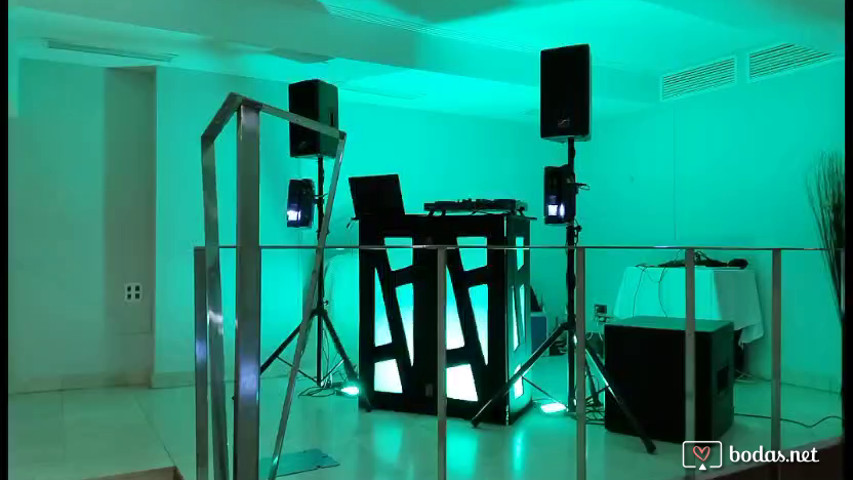 Discoteca móvil básica para eventos