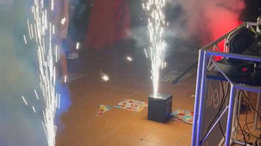 Máquinas de chispas de fuego frío 