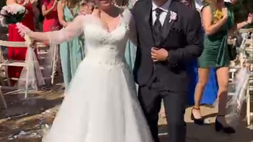 ¡Video Alina & Pau recién casados!