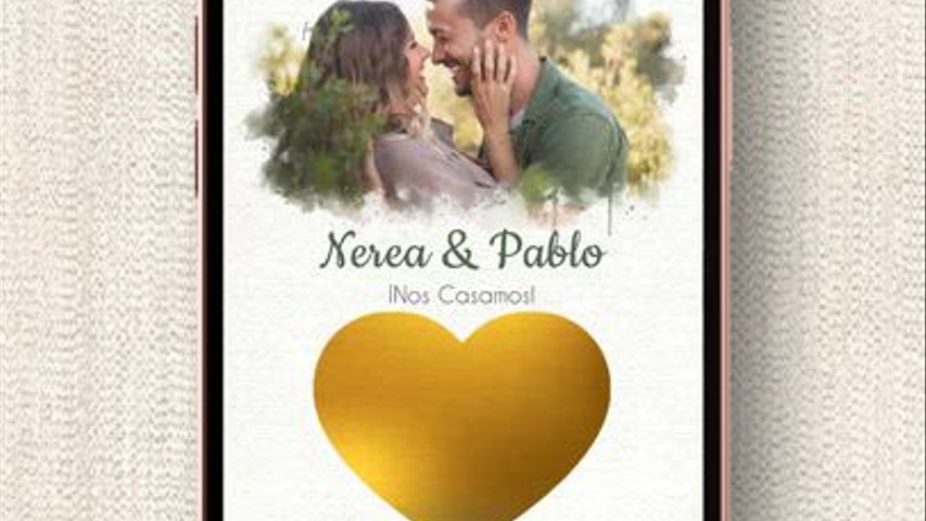 Save the date interactivo