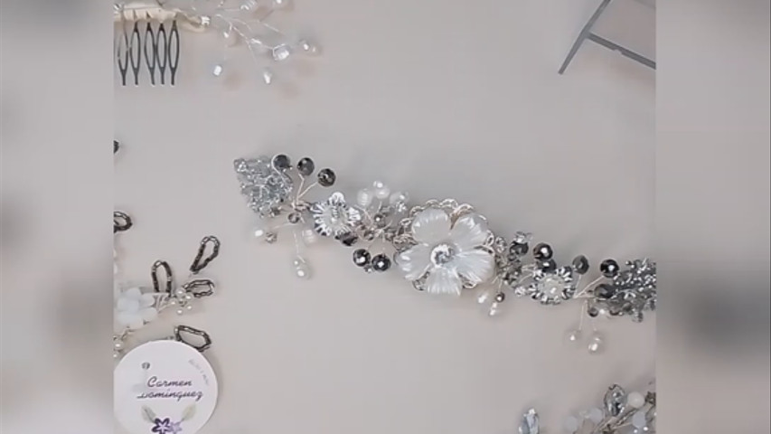 Colección Novias tonos plata