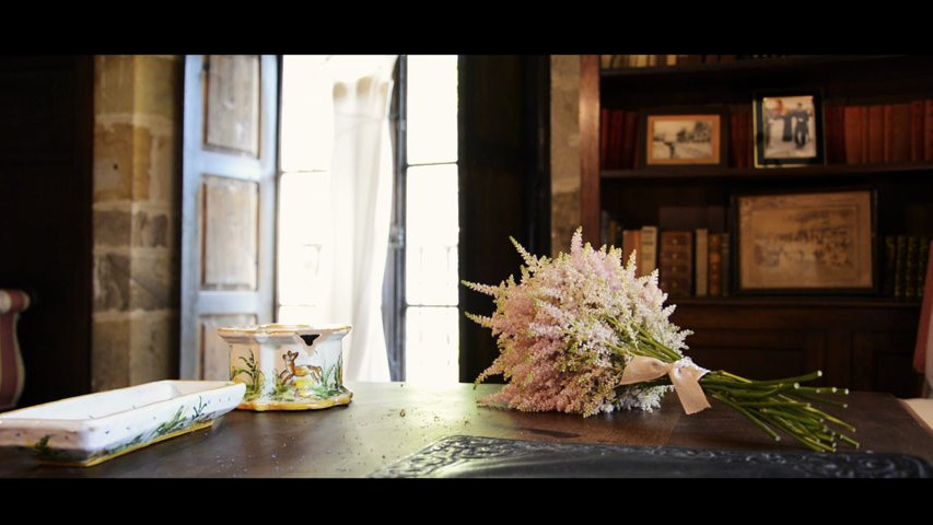 Una boda militar española en la finca San Juan de Castañeda