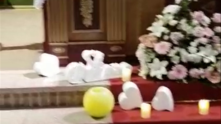 Boda romántica 