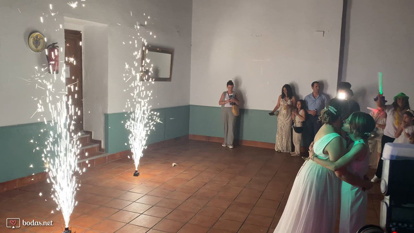 Fuego frio (chispas)