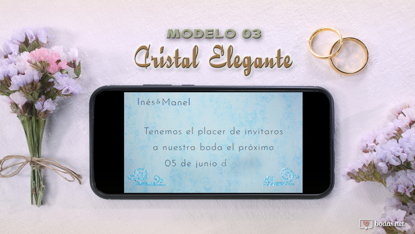 "Cristal elegante"