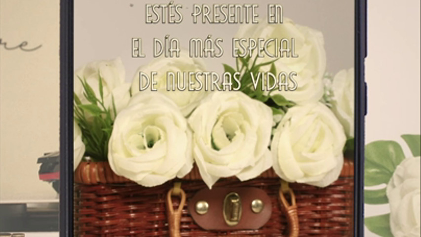 Invitación de Boda estilo Vintage